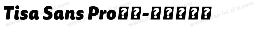 Tisa Sans Pro字体字体转换